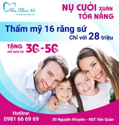 RĂNG ĐẸP RẠNG NGỜI – KỊP THỜI ĐÓN TẾT